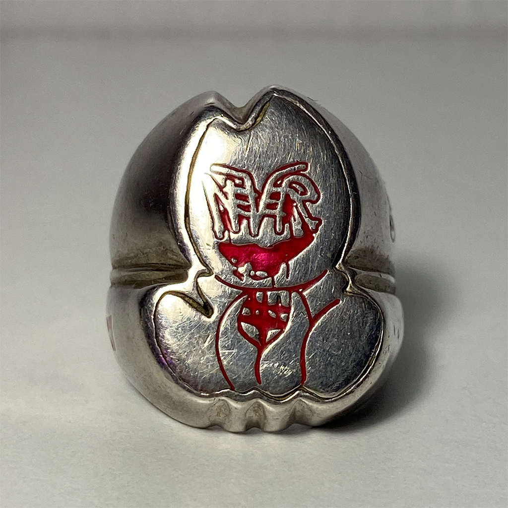 Drain Gang Red Baby Ring